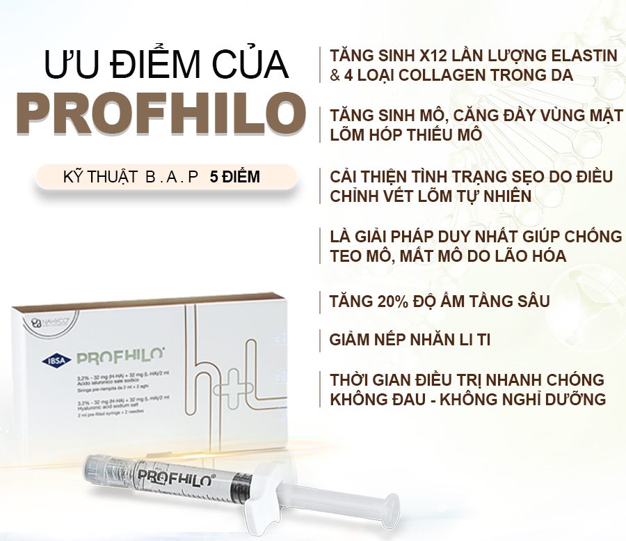 B.a.p Profhilo Giải pháp chăm sóc da dạng tiêm