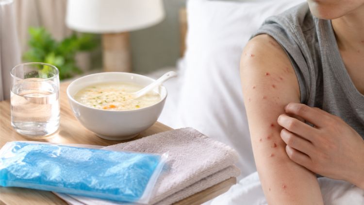 Chăm sóc đúng cách giúp da sạch và hạn chế tổn thương bị nhiễm trùng