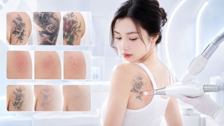 Đặc điểm mực xăm và nền da quyết định mức độ cải thiện
