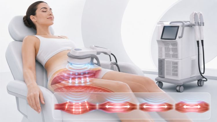 Xung từ trường tác động sâu vào nhóm cơ mục tiêu