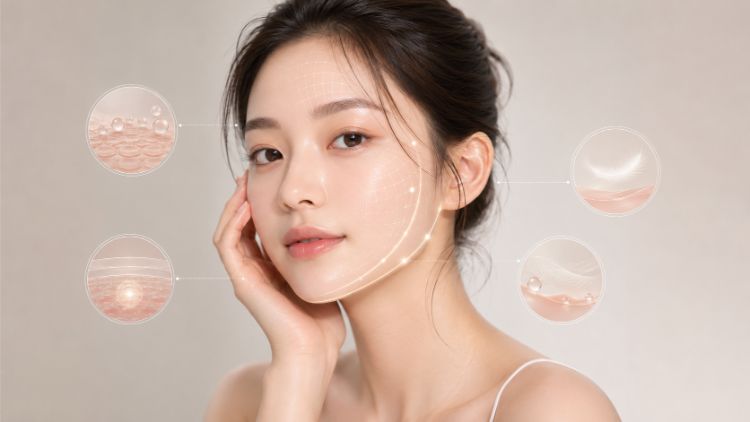 Bác sĩ đánh giá nền da, độ dày mô và mức độ chùng trước khi tư vấn công nghệ