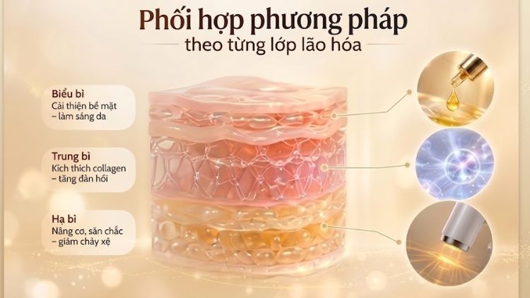 Phối hợp phương pháp theo từng lớp lão hóa