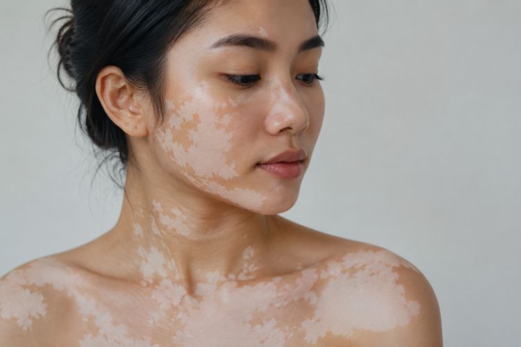 Bác sĩ đánh giá hoạt động của bệnh và trạng thái nền da trước khi lựa chọn