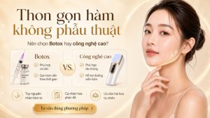 Thon gọn hàm không phẫu thuật