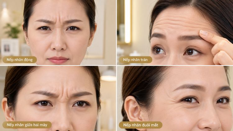 Các trường hợp có thể cân nhắc liệu trình Botox xoá nhăn