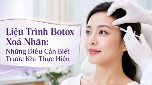 liệu trình botox xoá nhăn