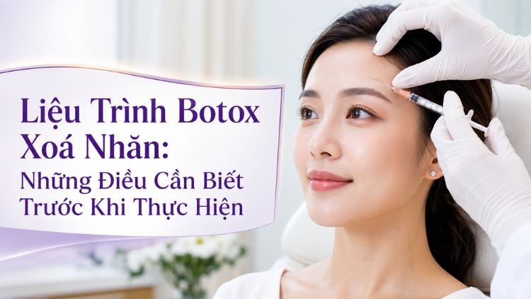 liệu trình botox xoá nhăn