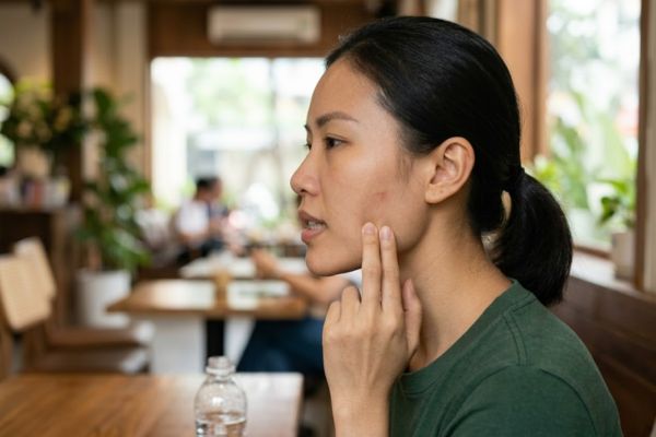 3–7 ngày sau tiêm botox, cơ hàm bắt đầu yếu nhưng chưa thấy rõ