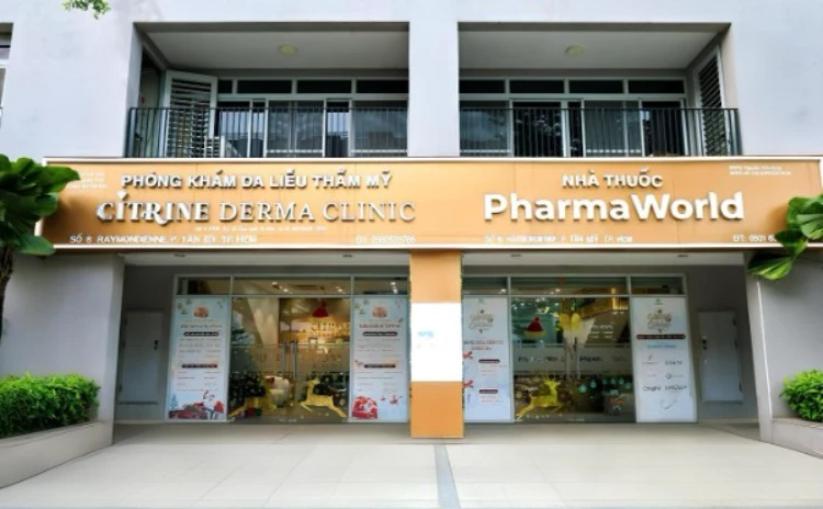 Phòng khám da liễu thẩm mỹ Citrine Derma Clinic tại quận 7