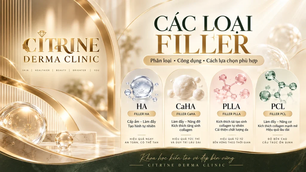 các loại filler phổ biến hiện nay