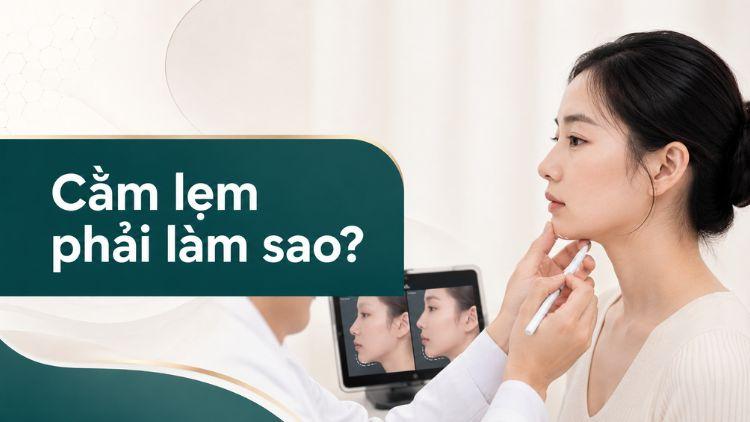 Các cách chữa cằm lẹm chi tiết nhất