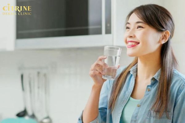 Lối sống lành mạnh giúp kiểm soát hormone và giảm tái phát mụn ở cằm