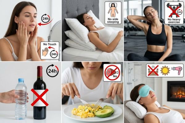 Chăm sóc đúng cách sau tiêm Botox gọn hàm giúp tối ưu hiệu quả