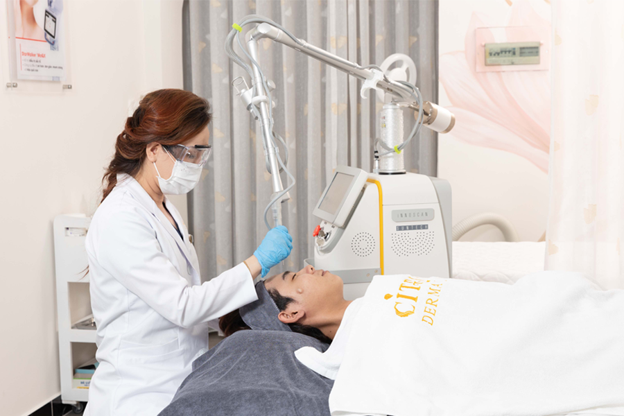 Điều trị sẹo bằng Laser Fotona tại Citrine