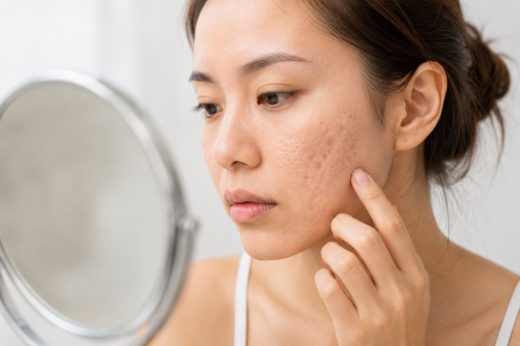 Sẹo mụn cần được phân loại theo cấu trúc và mức độ tổn thương