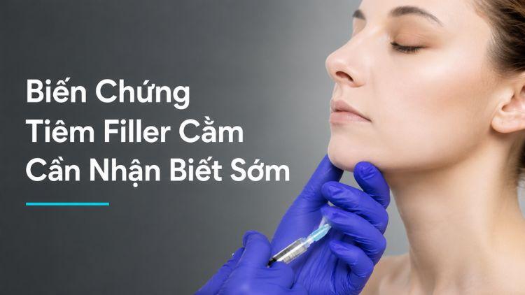 Dấu hiệu da đổi màu cần khám sau filler cằm