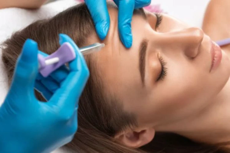 Tiêm botox xóa nhăn trán an toàn khi thực hiện đúng kỹ thuật