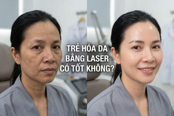 Trẻ hóa da bằng laser có tốt không? Giải đáp chi tiết từ A-Z
