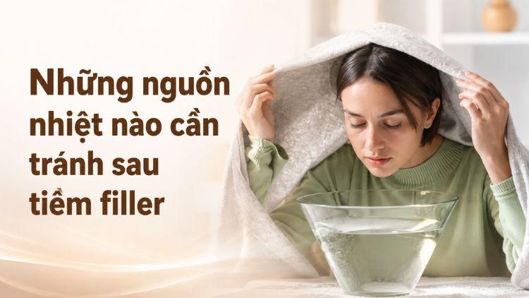 Những nguồn nhiệt dễ ảnh hưởng vùng filler vừa tiêm