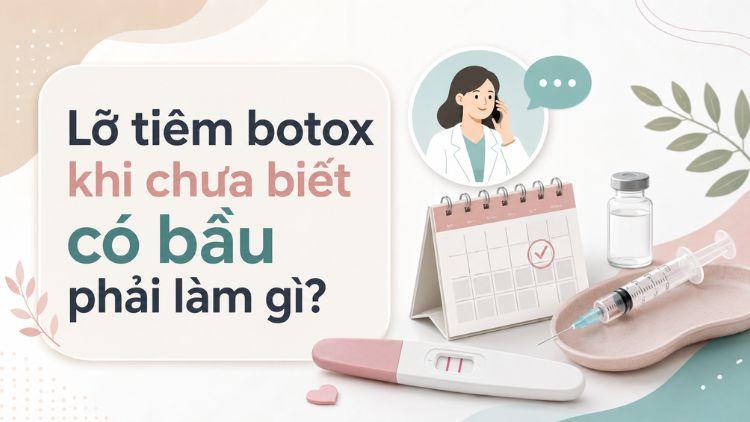 Phụ nữ lo lắng sau khi tiêm botox trước thai kỳ
