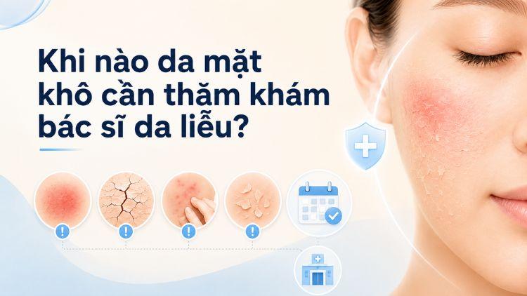 Những dấu hiệu cảnh báo cần khám da liễu sớm