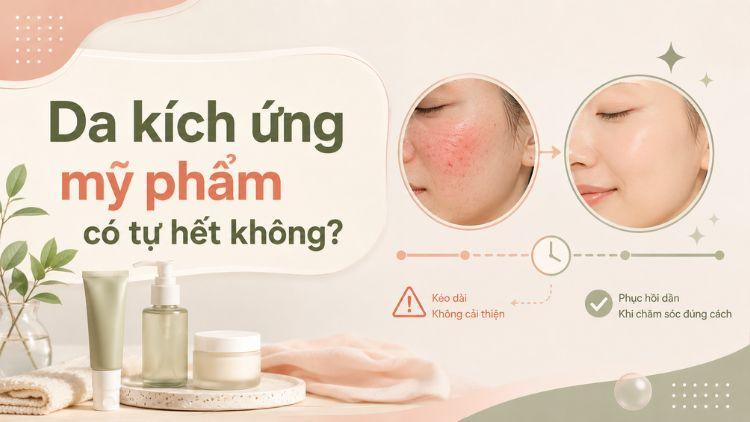 Khả năng hồi phục phụ thuộc mức độ tổn thương da