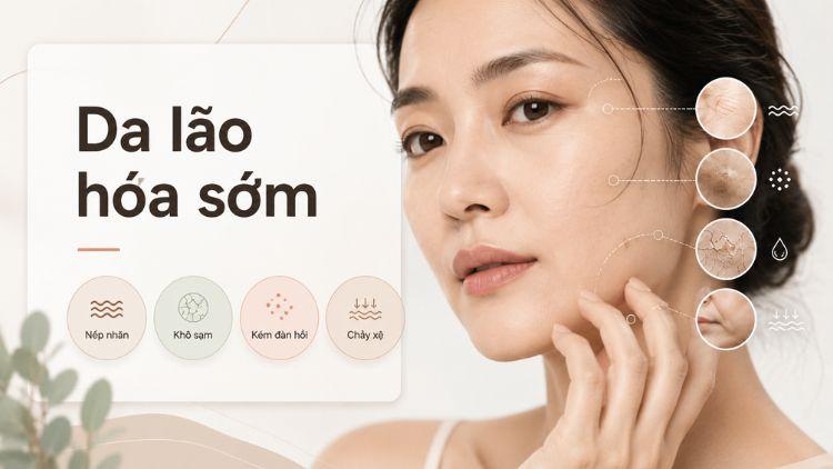 da lão hóa sớm