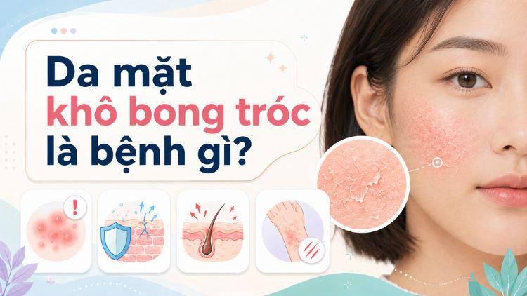 Nhận biết nguyên nhân da khô bong tróc qua triệu chứng
