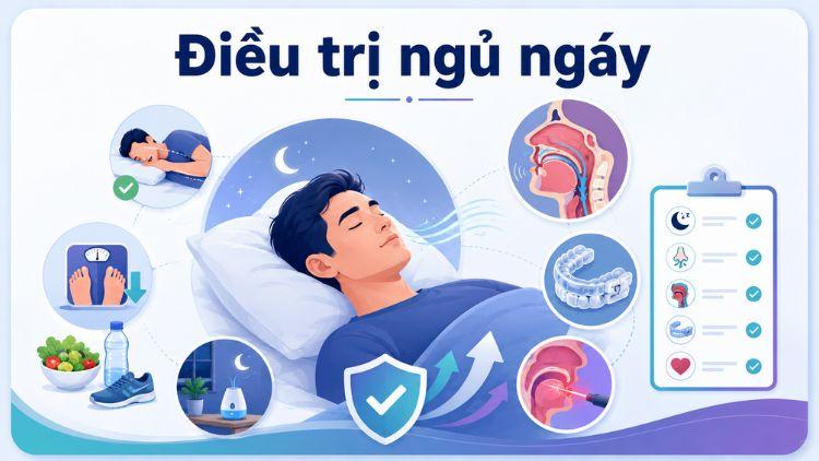 điều trị ngủ ngáy