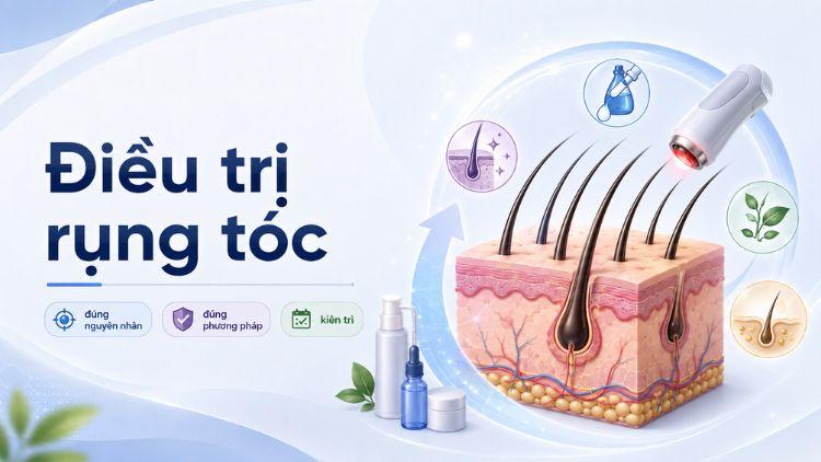 điều trị rụng tóc