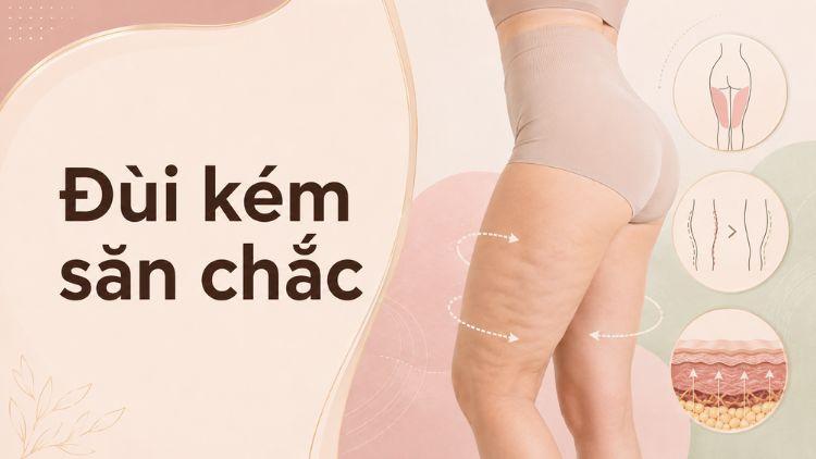 đùi kém săn chắc