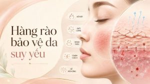 hàng rào bảo vệ da suy yếu