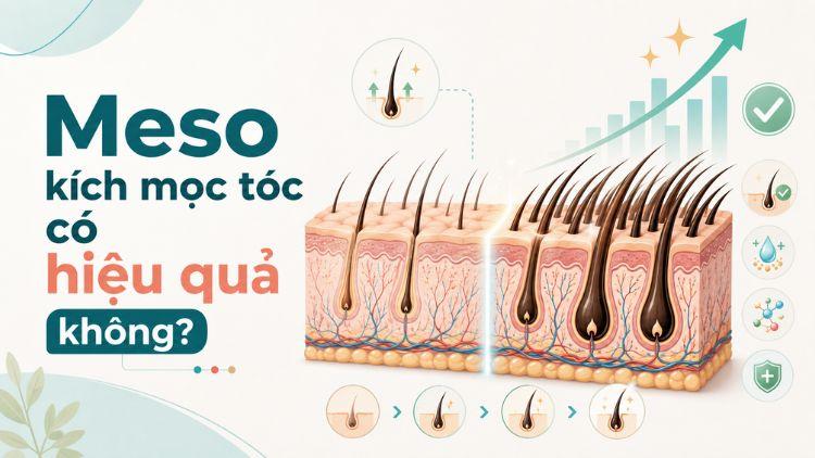 Hiệu quả phụ thuộc nguyên nhân và tình trạng nang tóc