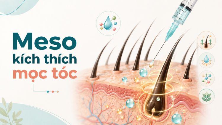 meso kích thích mọc tóc