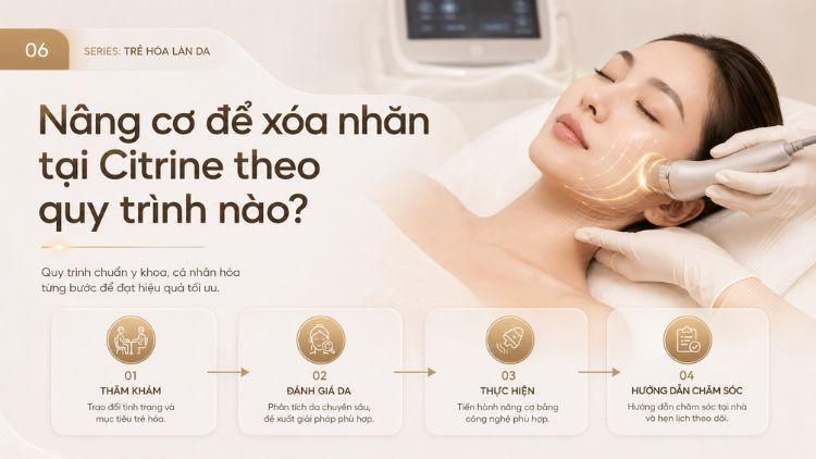 Quy trình nâng cơ cá nhân hóa theo từng tình trạng lão hóa