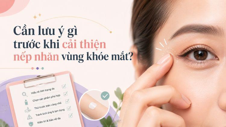 Vùng mắt cần được kiểm tra kỹ trước khi can thiệp