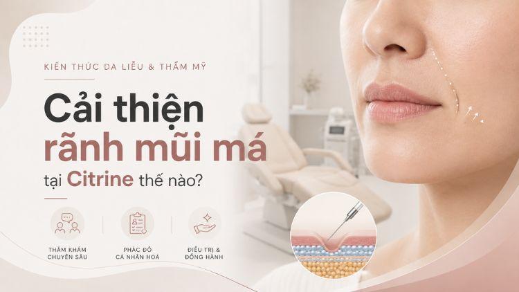 Thăm khám trực tiếp để đánh giá rãnh mũi má