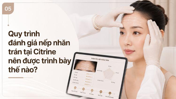 Đánh giá toàn diện vùng trán trước điều trị