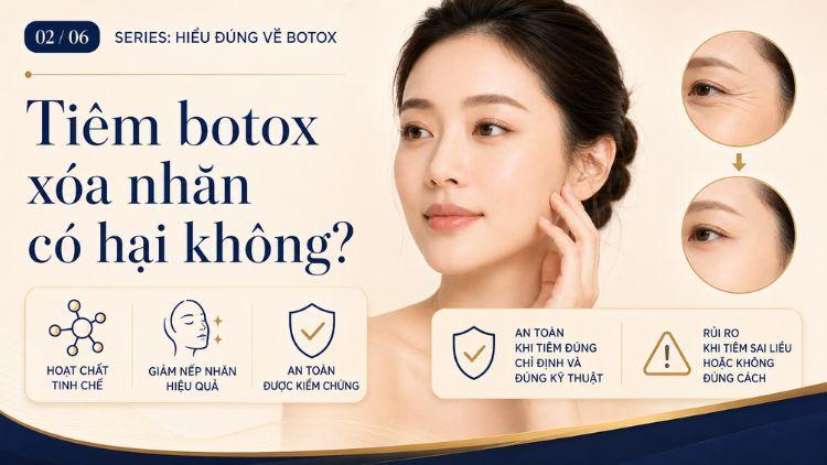 Đánh giá mức độ an toàn trước khi tiêm botox xóa nhăn