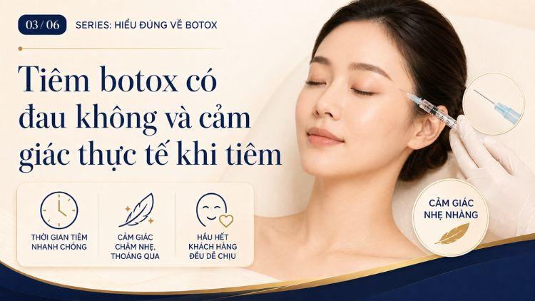 Trải nghiệm thực tế khi tiêm botox vùng trán và hàm