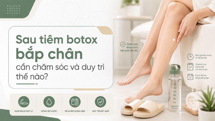 Chăm sóc đúng cách giúp duy trì dáng chân thon gọn