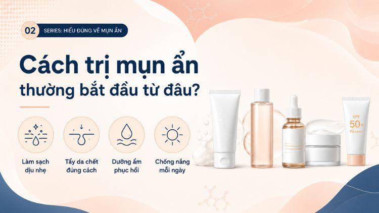 Đánh giá nguyên nhân giúp chọn hướng trị mụn phù hợp