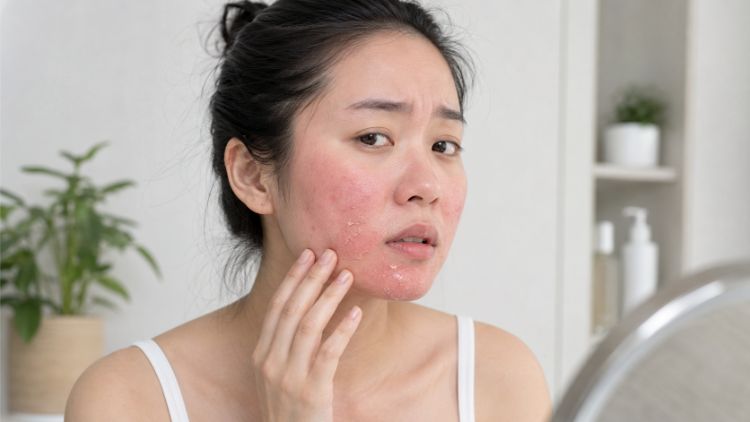 Dấu hiệu da không dung nạp axit