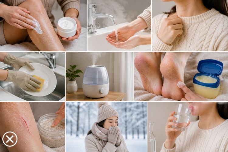 Chăm sóc da vảy cá hằng ngày