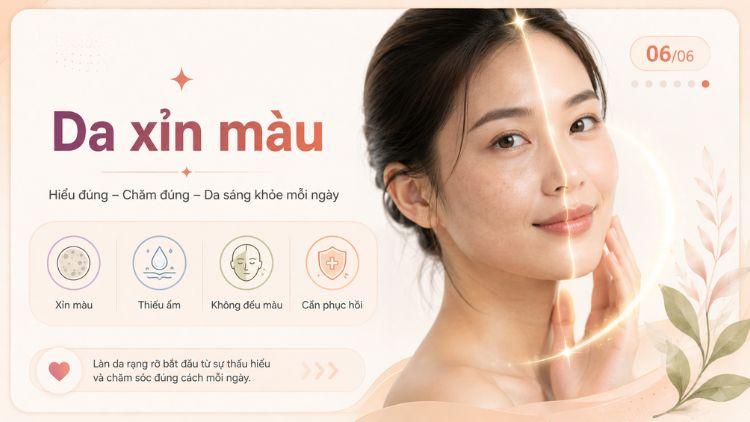da xỉn màu