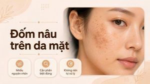 đốm nâu trên da mặt
