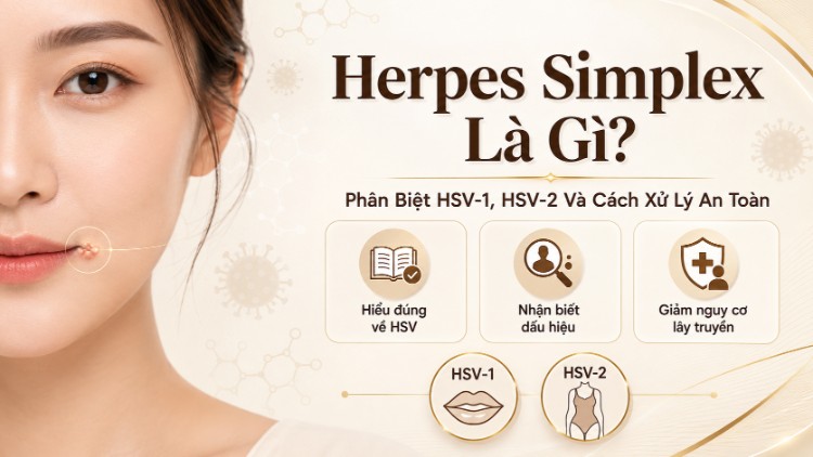 Herpes Simplex Là Gì? HSV-1, HSV-2 Và Cách Xử Lý | Citrine