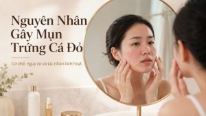 Nguyên Nhân Gây Mụn Trứng Cá Đỏ: Điều Cần Biết | Citrine