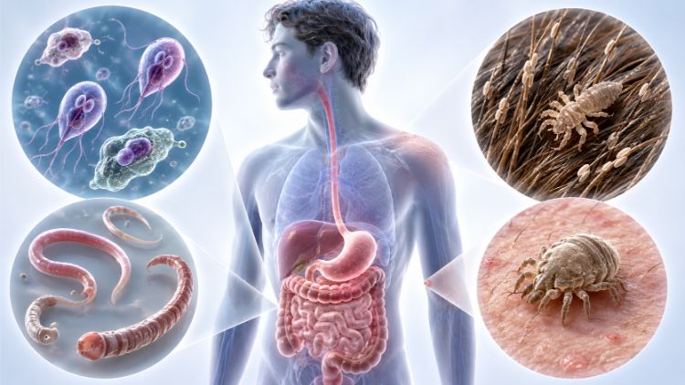 Các nhóm ký sinh trùng ở người