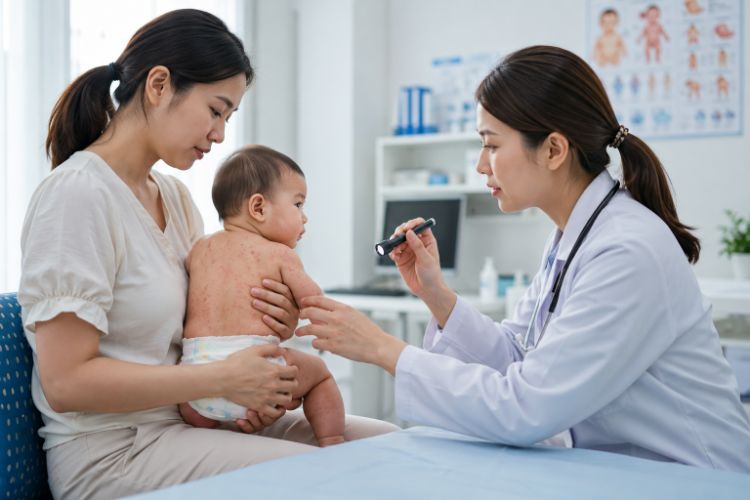 Dấu hiệu cần đưa trẻ đi khám